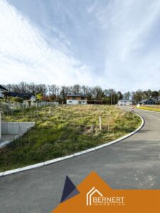 Grundstück von unten