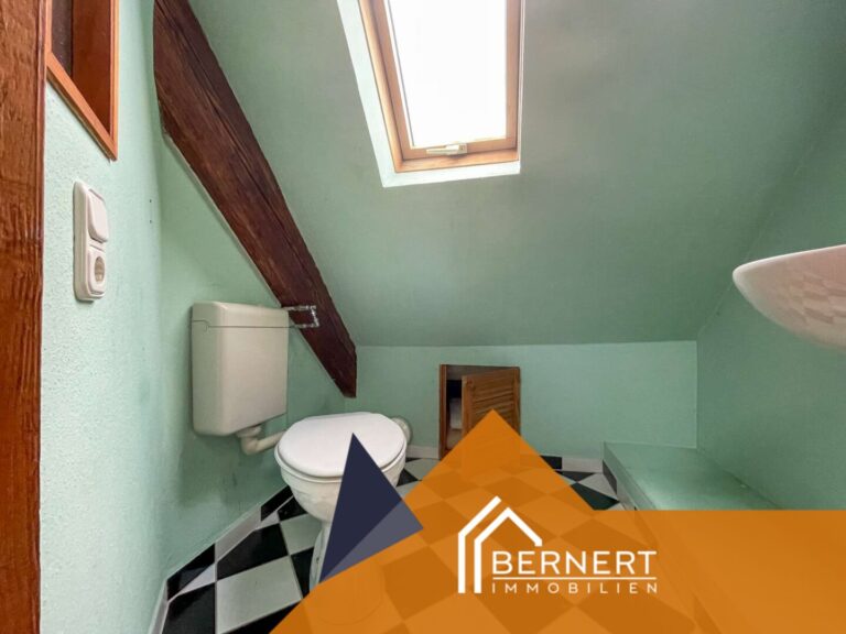 WC im Dachgeschoss