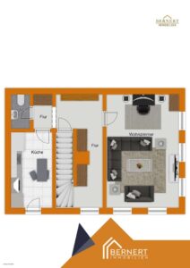 Grundriss OG visualisiert