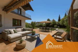 Terrasse visualisiert